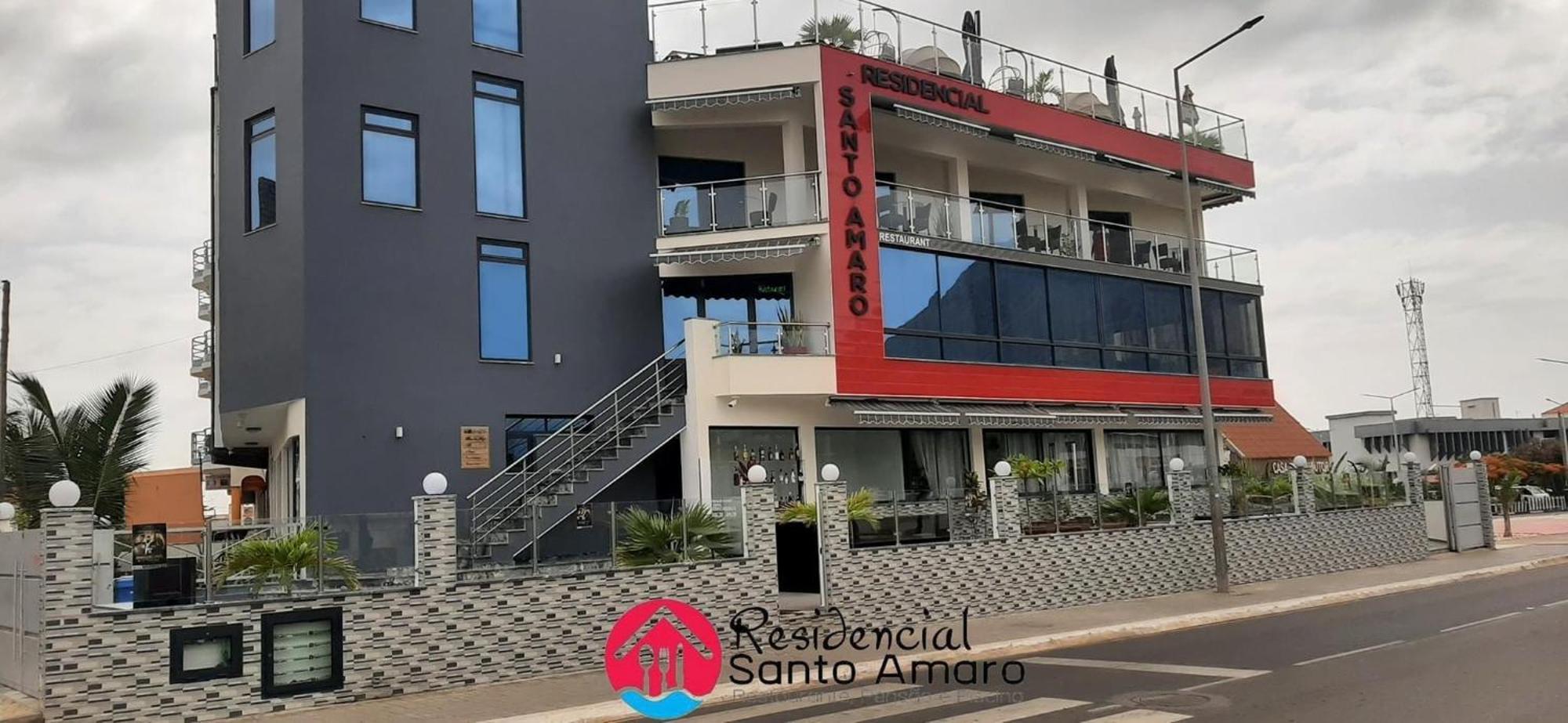 Residencial Santo Amaro Hotel Tarrafal  Buitenkant foto